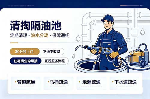 清掏隔油池